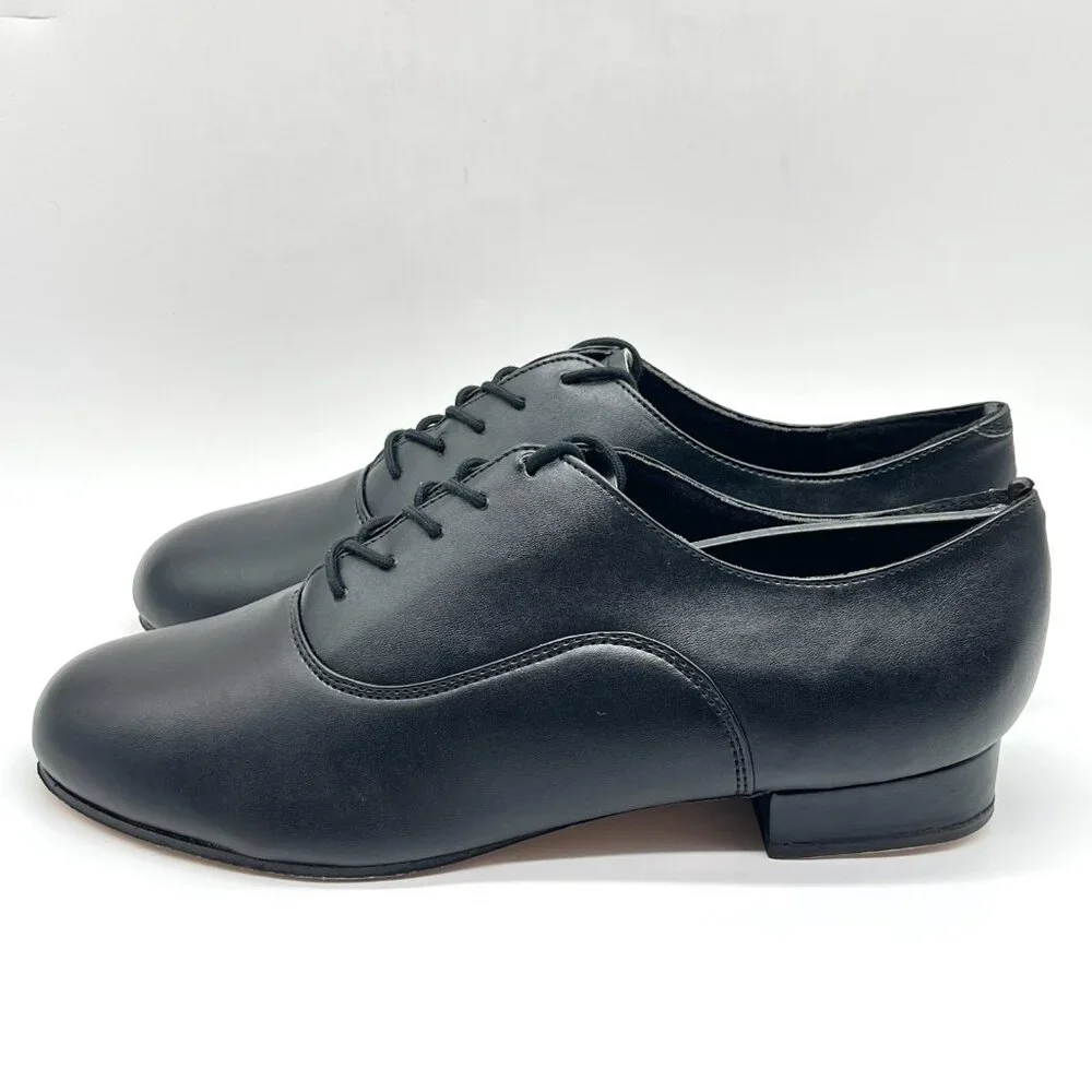 Capezio Mens Size 11 446 Black‎ Overture Oxford Character Dance Shoes